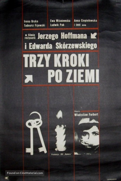 Trzy kroki po ziemi - Polish Movie Poster