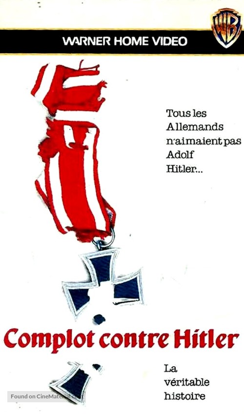 The Plot to Kill Hitler - French VHS movie cover