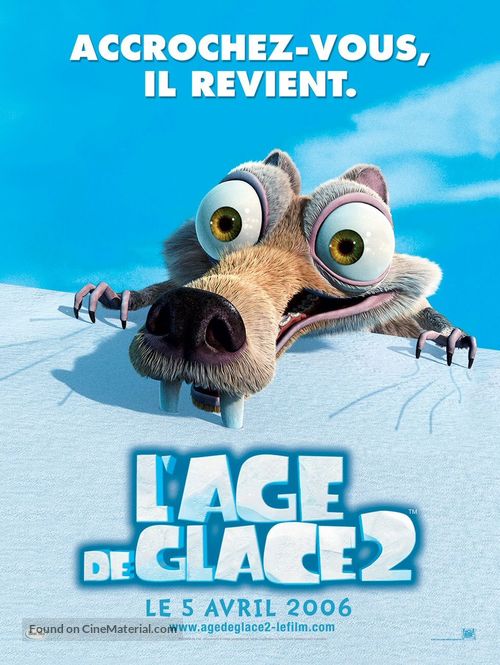 Ice Age: The Meltdown - French Movie Poster