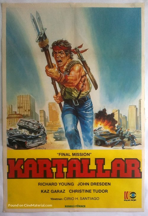 Final Mission - Turkish Movie Poster