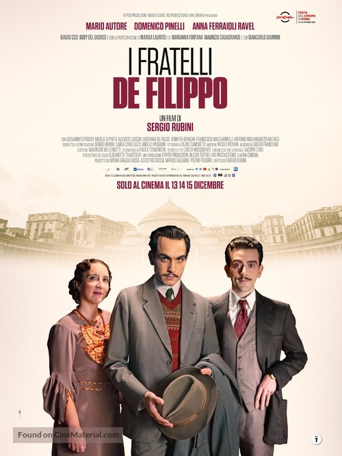 I fratelli De Filippo - Italian Movie Poster