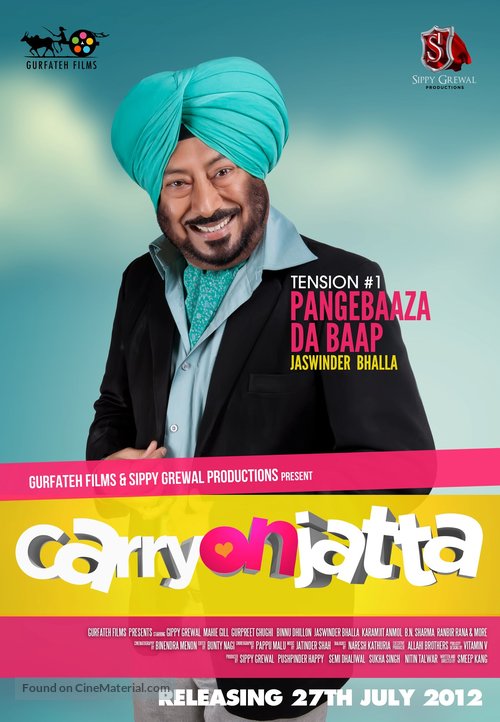 Carry on Jatta - Indian Movie Poster