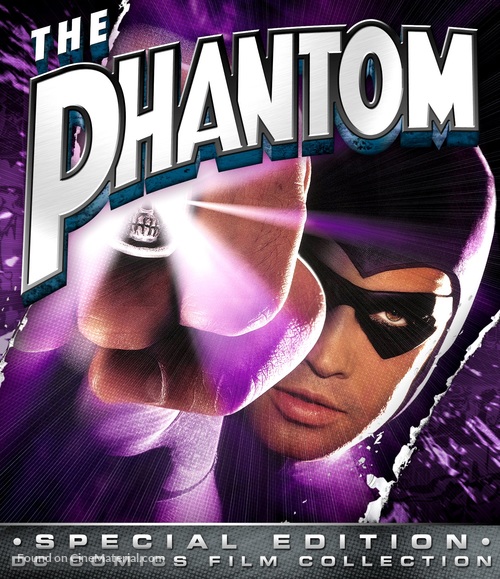 The Phantom - Blu-Ray movie cover