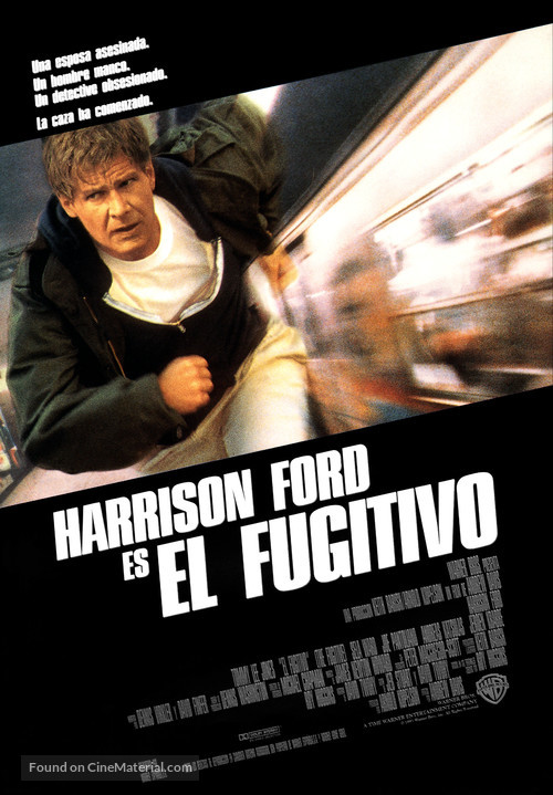 The Fugitive - Spanish Movie Poster