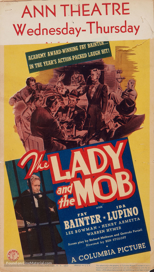 The Lady and the Mob - Movie Poster