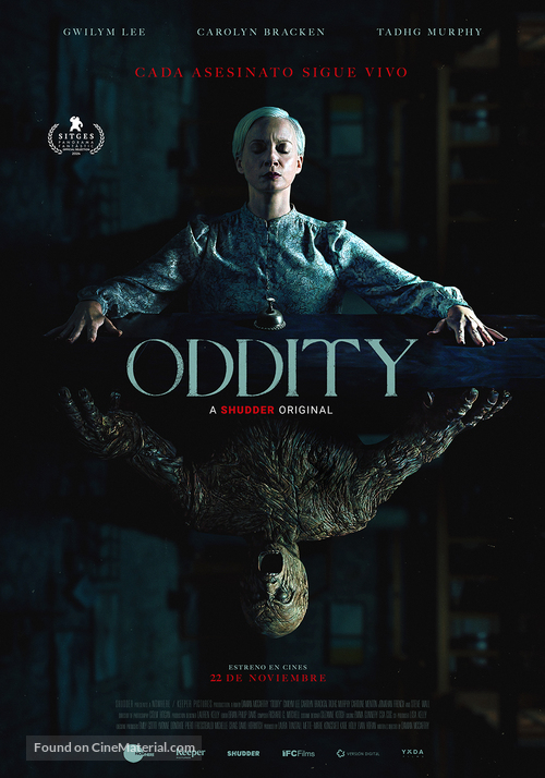 Oddity - Spanish Movie Poster