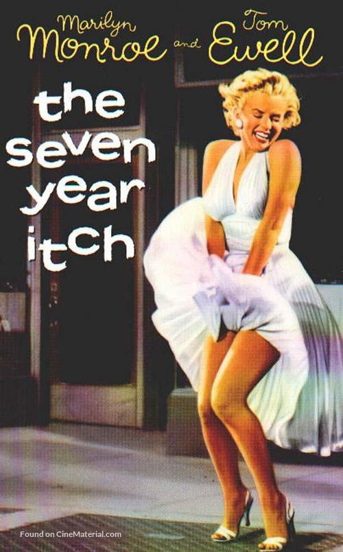 The Seven Year Itch - VHS movie cover