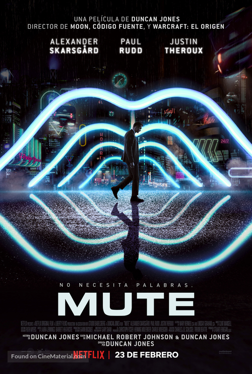 Mute - Spanish Movie Poster