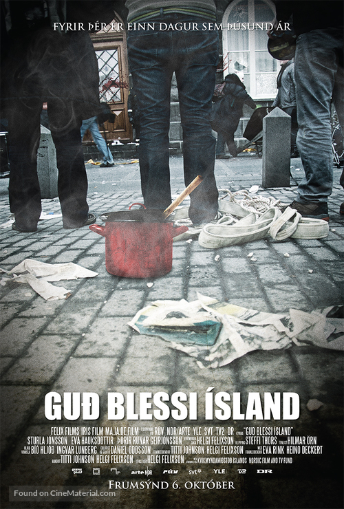 Gu&eth; blessi &Iacute;sland - Icelandic Movie Poster
