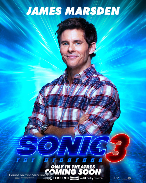 Sonic the Hedgehog 3 - Canadian Movie Poster