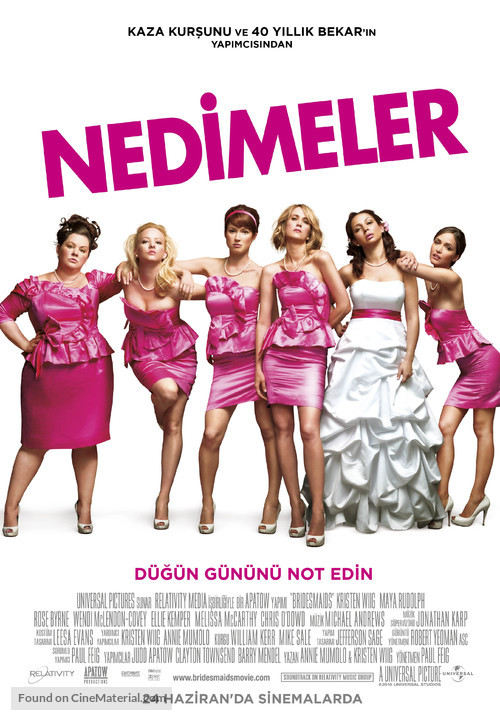 Bridesmaids - Turkish Movie Poster