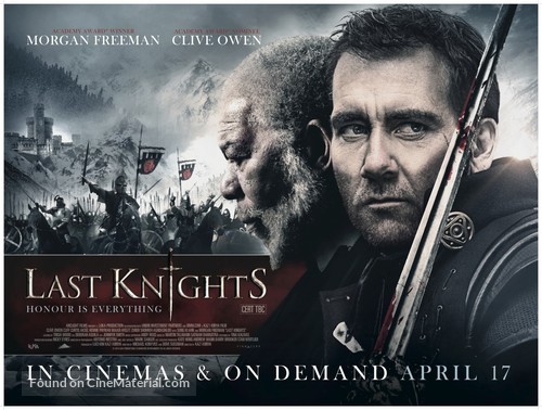 The Last Knights - British Movie Poster