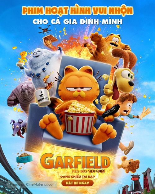 The Garfield Movie - Vietnamese Movie Poster