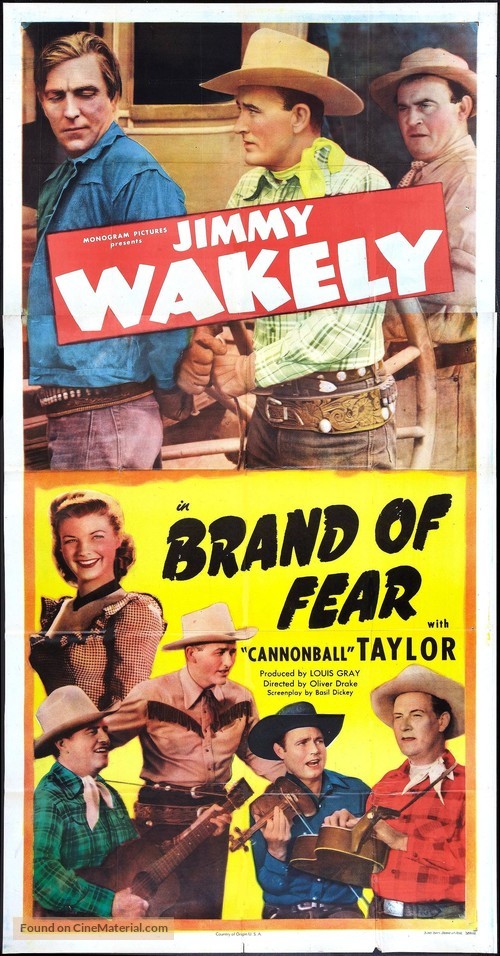 Brand of Fear - Movie Poster
