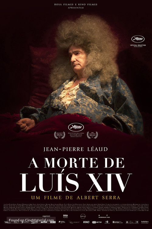 La mort de Louis XIV - Portuguese Movie Poster