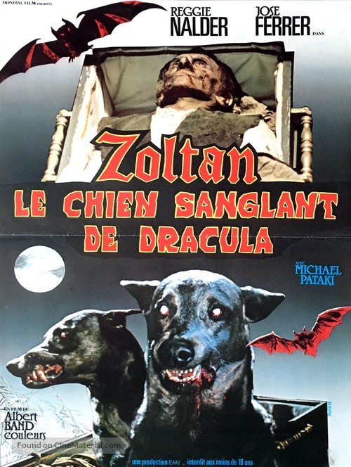 Dracula&#039;s Dog - French Movie Poster