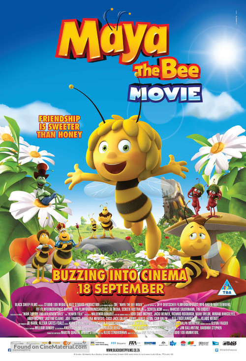 Maya the Bee Movie - South African Movie Poster