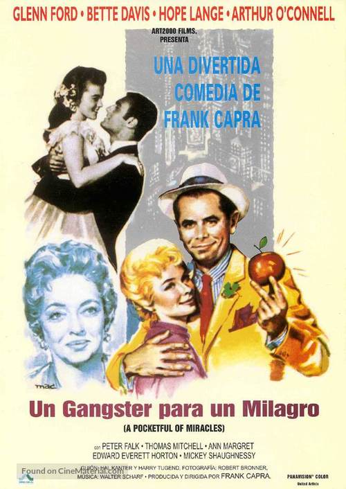 Pocketful of Miracles - Spanish Movie Poster