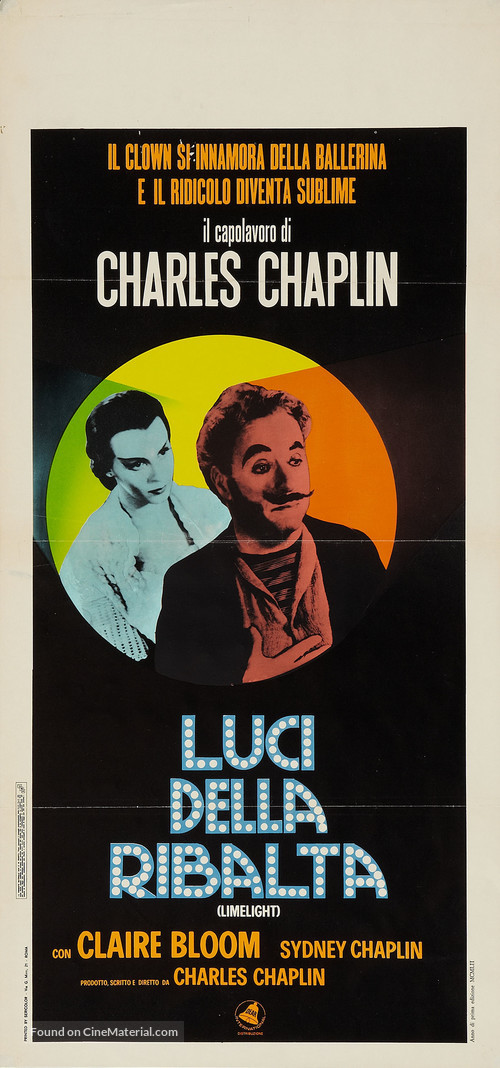 Limelight - Italian Movie Poster