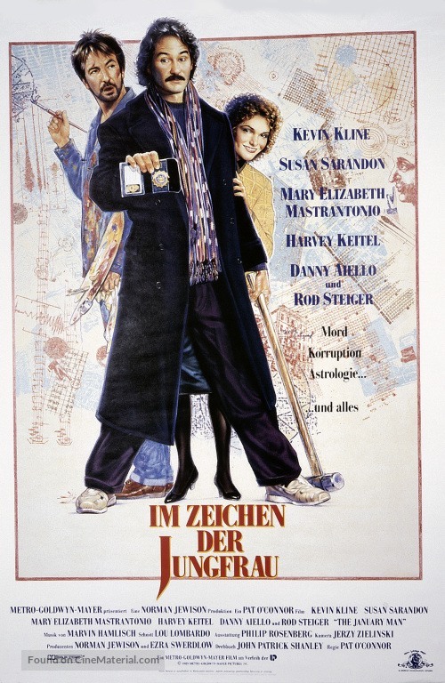 January Man - German Movie Poster