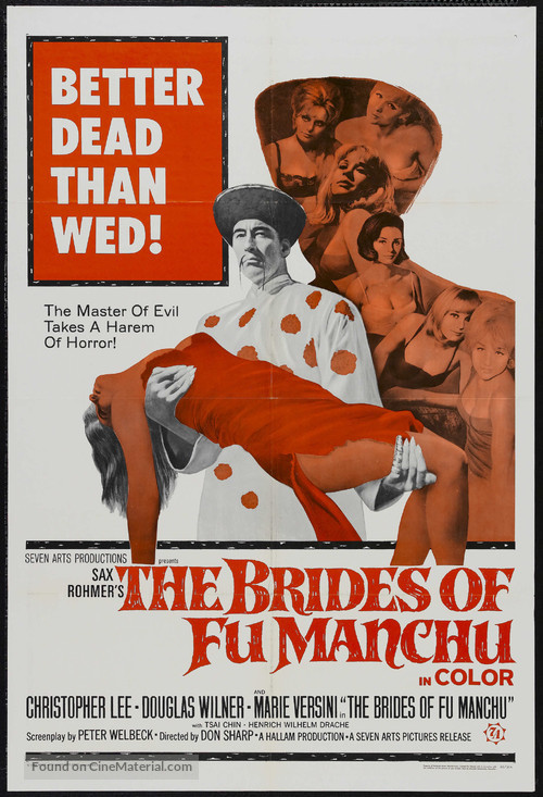 The Brides of Fu Manchu - Movie Poster