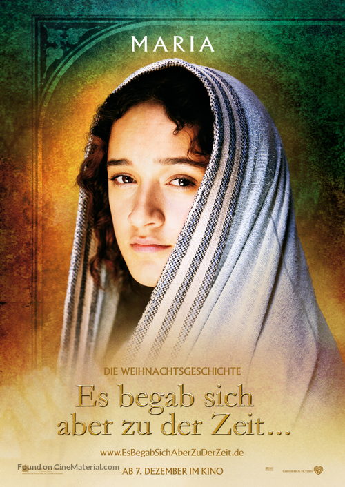 The Nativity Story - German Character movie poster