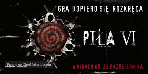 Saw VI - Polish Movie Poster