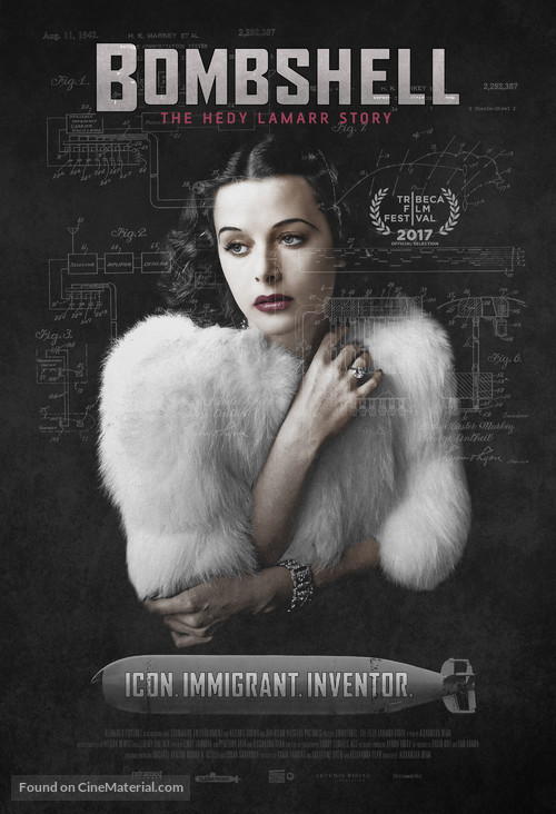 Bombshell: The Hedy Lamarr Story - Canadian Movie Poster