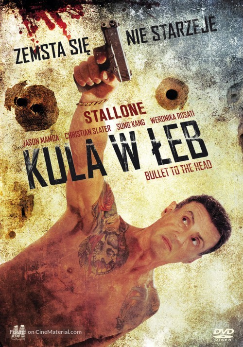 Bullet to the Head - Polish DVD movie cover