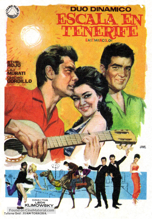 Escala en Tenerife - Spanish Movie Poster