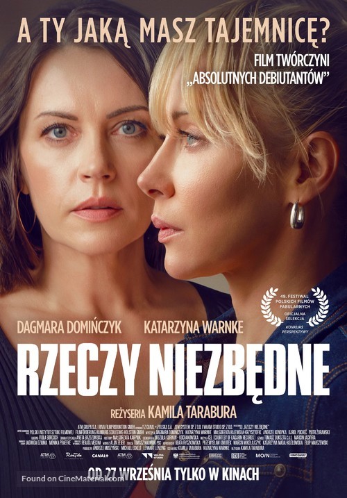 Rzeczy niezbedne - Polish Movie Poster