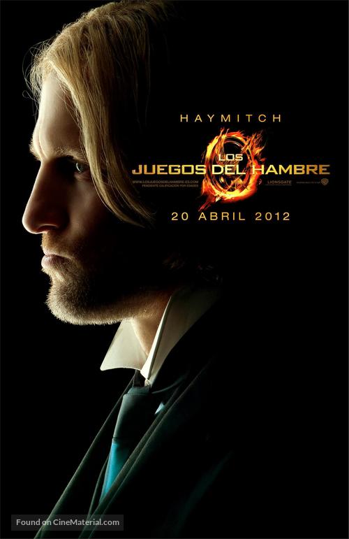 The Hunger Games - Spanish Movie Poster