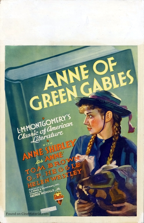 Anne of Green Gables - Movie Poster