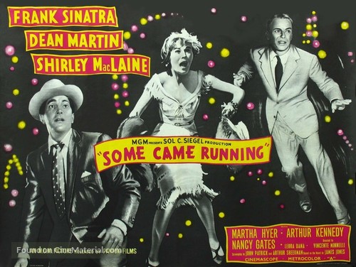 Some Came Running - British Movie Poster