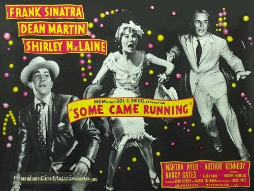 Some Came Running - British Movie Poster