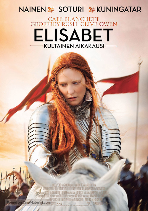 Elizabeth: The Golden Age - Finnish Movie Poster