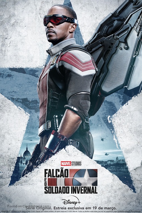 &quot;The Falcon and the Winter Soldier&quot; - Brazilian Movie Poster
