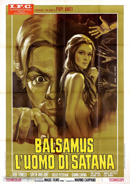 Balsamus l&#039;uomo di Satana - Italian Movie Poster