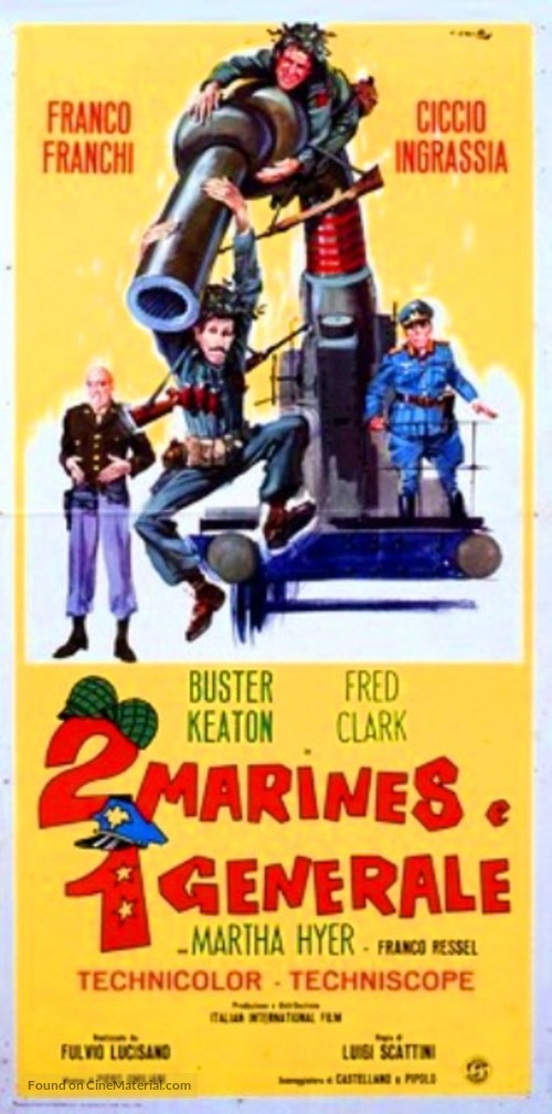 Due marines e un generale - Italian Movie Poster