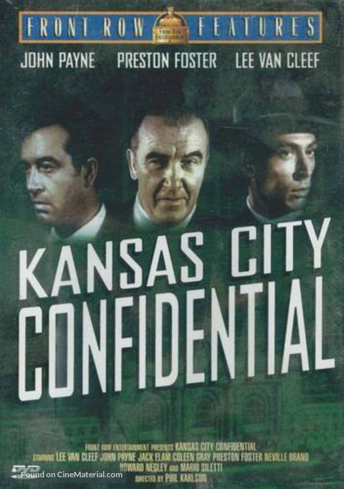 Kansas City Confidential - DVD movie cover