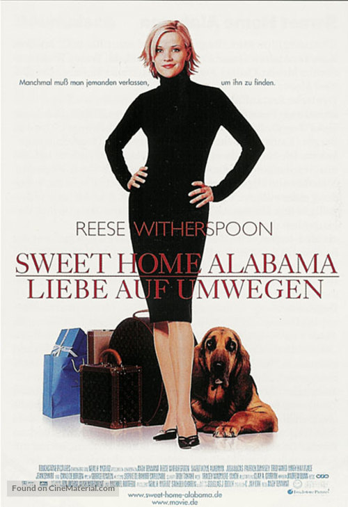 Sweet Home Alabama - German Movie Poster