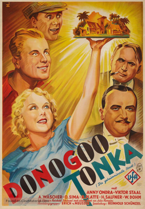Donogoo Tonka - German Movie Poster