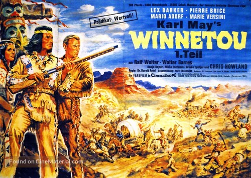 Winnetou - 1. Teil - German Movie Poster