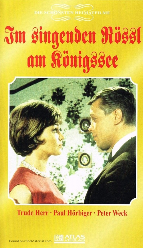 Im singenden R&ouml;ssel am K&ouml;nigssee - German VHS movie cover