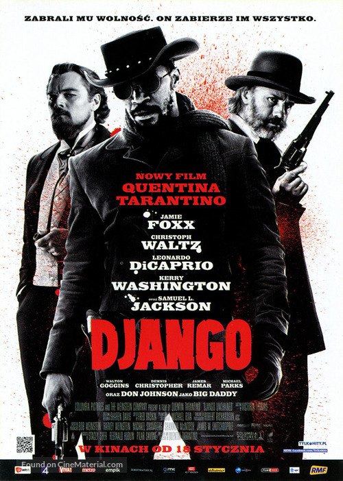 Django Unchained - Polish Movie Poster