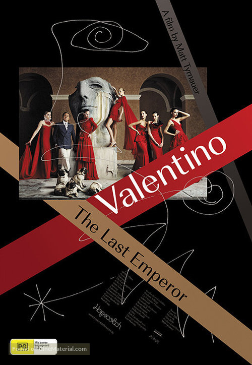 Valentino: The Last Emperor - Australian Movie Poster
