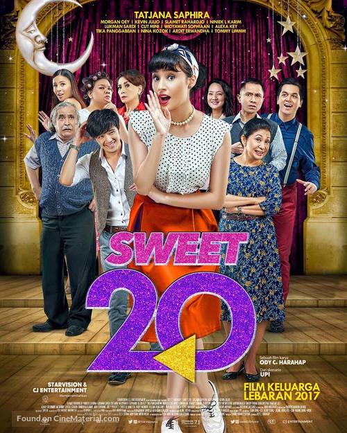 Sweet 20 Aka Miss Granny - Indonesian Movie Poster