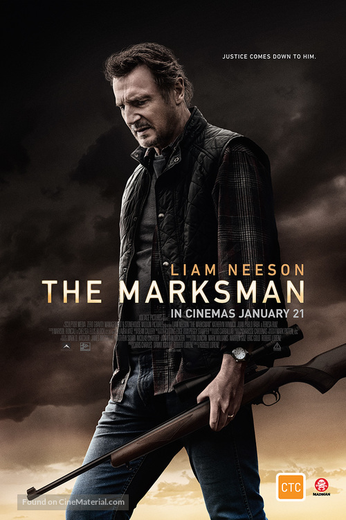 The Marksman - Australian Movie Poster