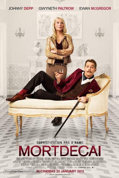 Mortdecai - Malaysian Movie Poster