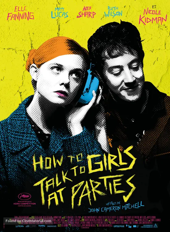 How to Talk to Girls at Parties - French Movie Poster